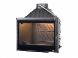 Cast iron firebox Seguin Europa 7 with double combustion and tinted glass