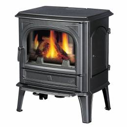 Stove Seguin SAPHIR, grey, with the supply of air coming from outside