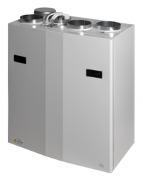 Rekuperaator Ensy Inovent AHU-200V vertikaalne, vasakpoolne, 260 m³/h integreeritud kontrolleriga