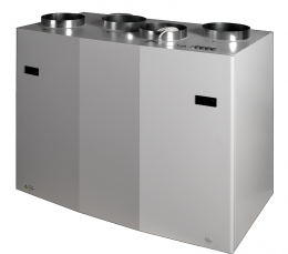 Rekuperaator Ensy Inovent AHU-700BH/1 vertikaalne, parempoolne, 840 m³/h integreeritud kontrolleriga