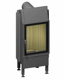 Steel fireplace insert Spartherm Mini R1V510-4S, straight glass